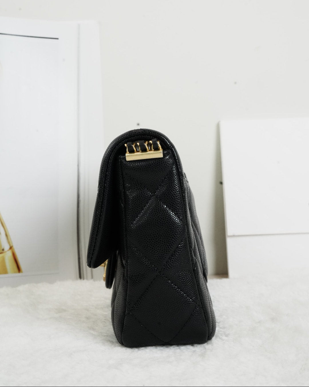 Chanel Mini Sweetheart Crush Flap Bag - Black - View 4