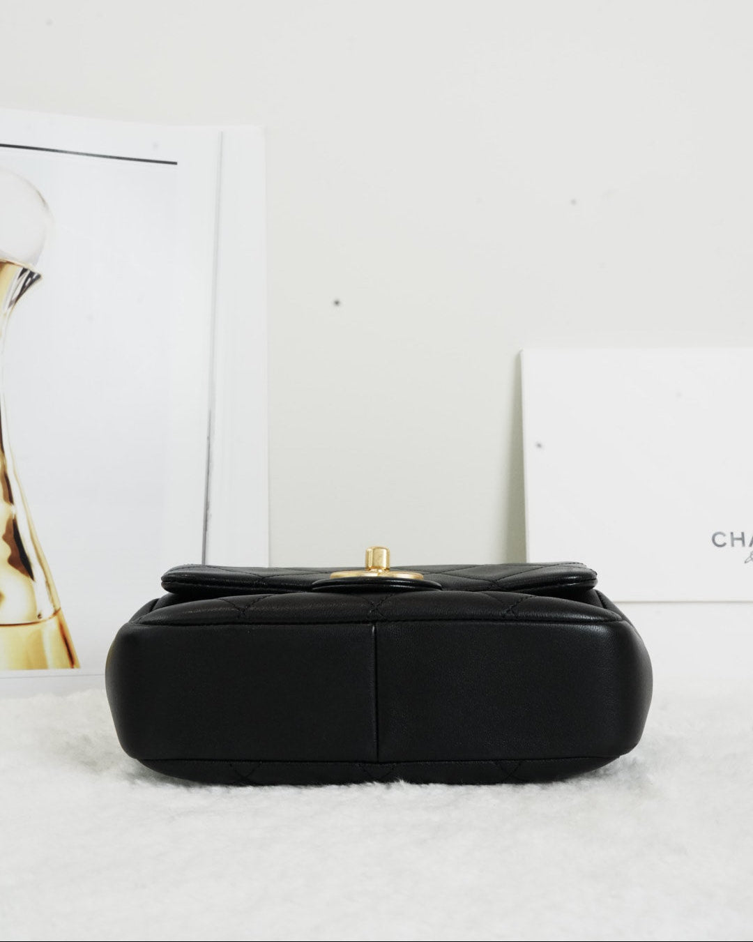 Chanel In-the-Loop Flap Bag - Black - View 5