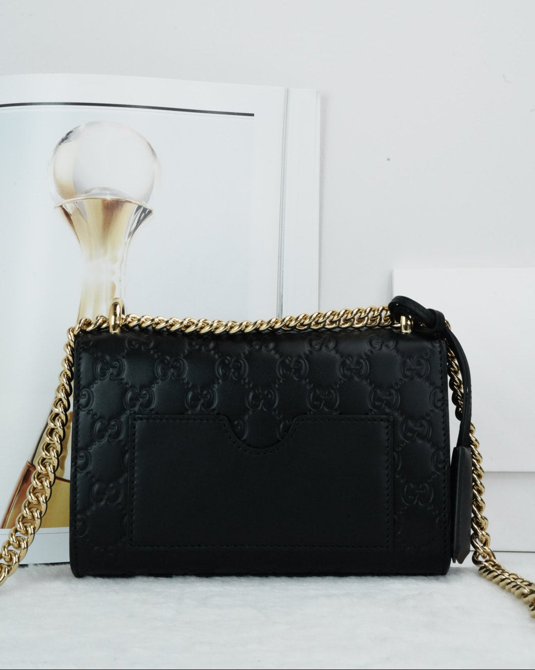 Gucci Padlock Small Shoulder Bag - Black - View 2