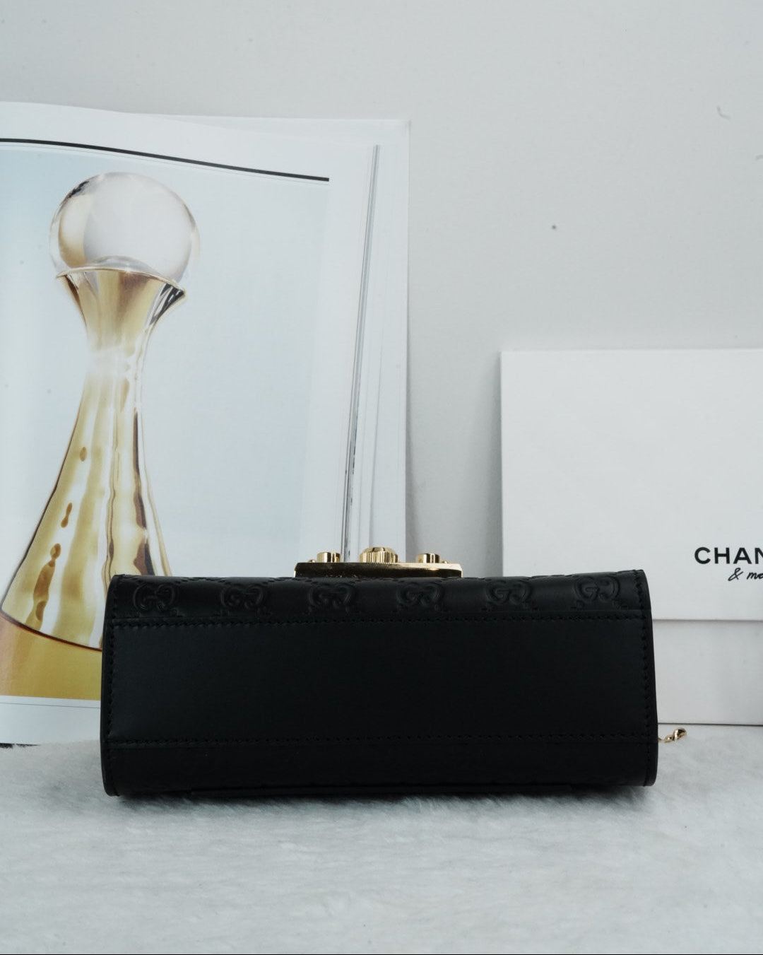 Gucci Padlock Small Shoulder Bag - Black - View 5