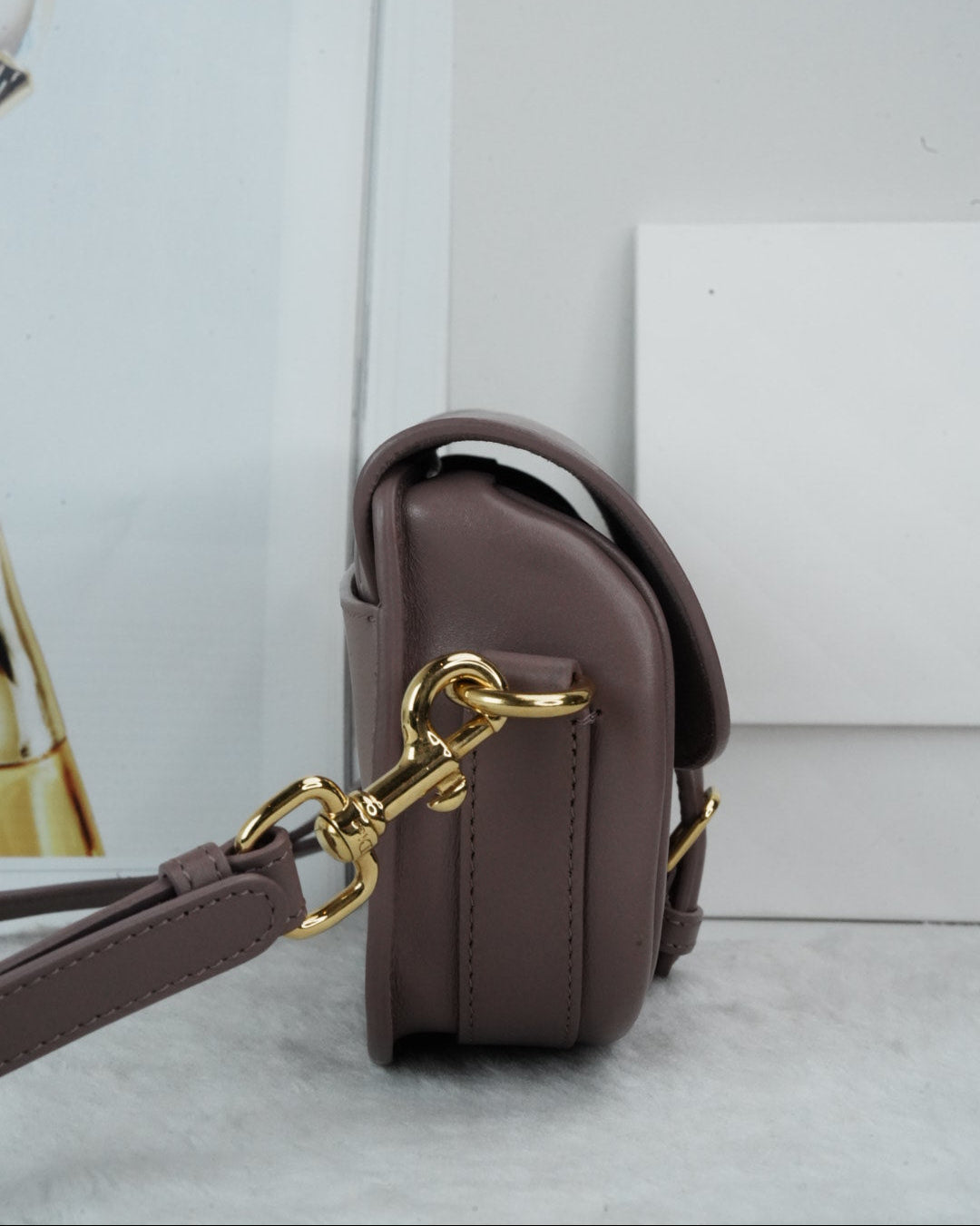 Dior Bobby East-West Bag - Taupe Shade - View 4
