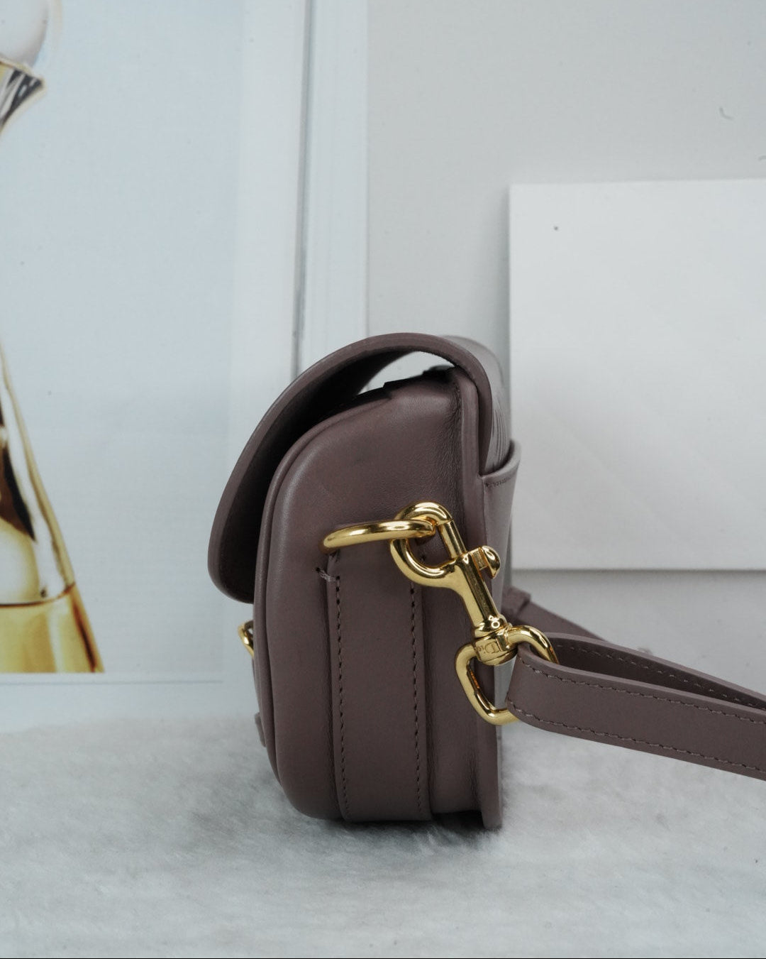 Dior Bobby East-West Bag - Taupe Shade - View 3
