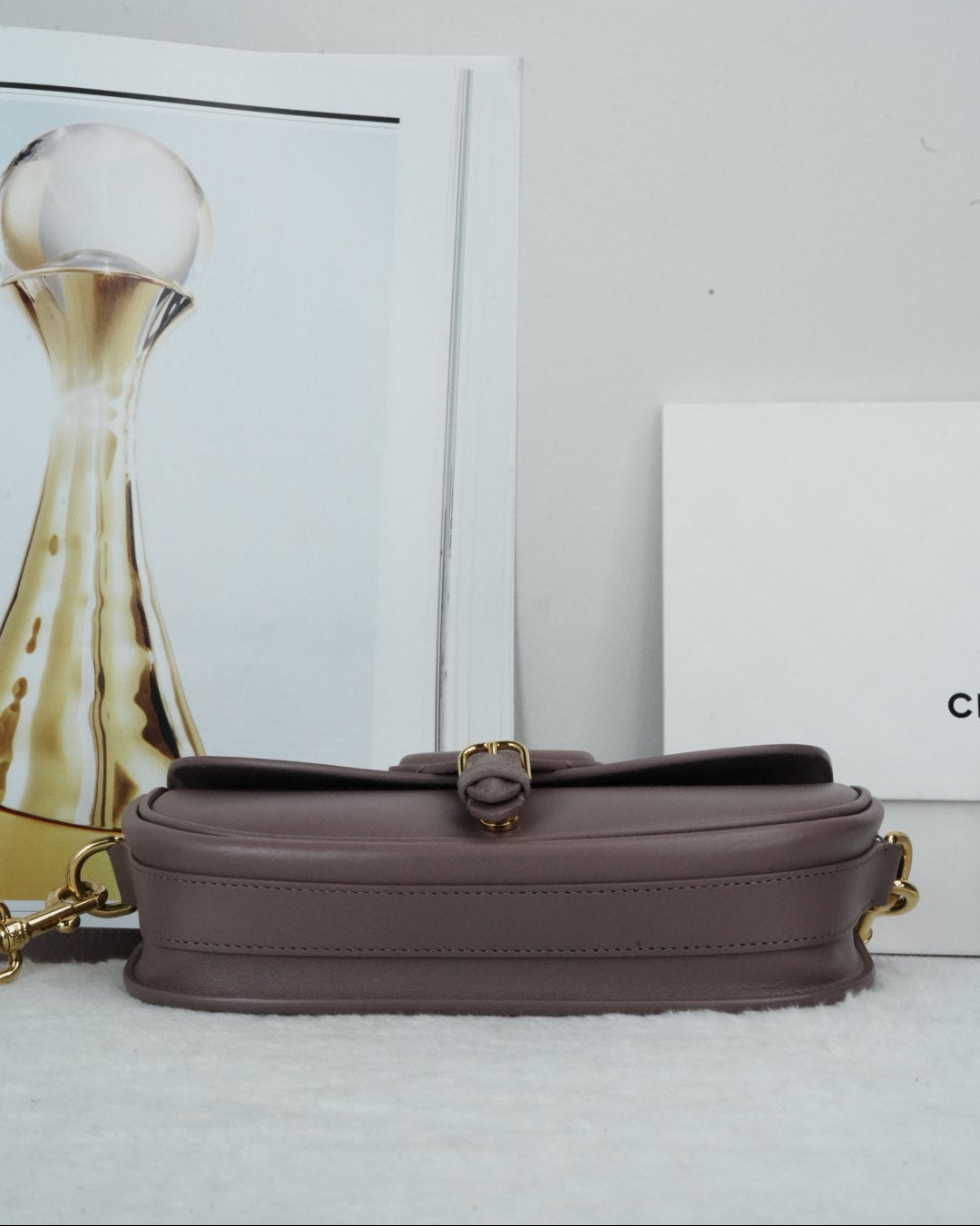Dior Bobby East-West Bag - Taupe Shade - View 5