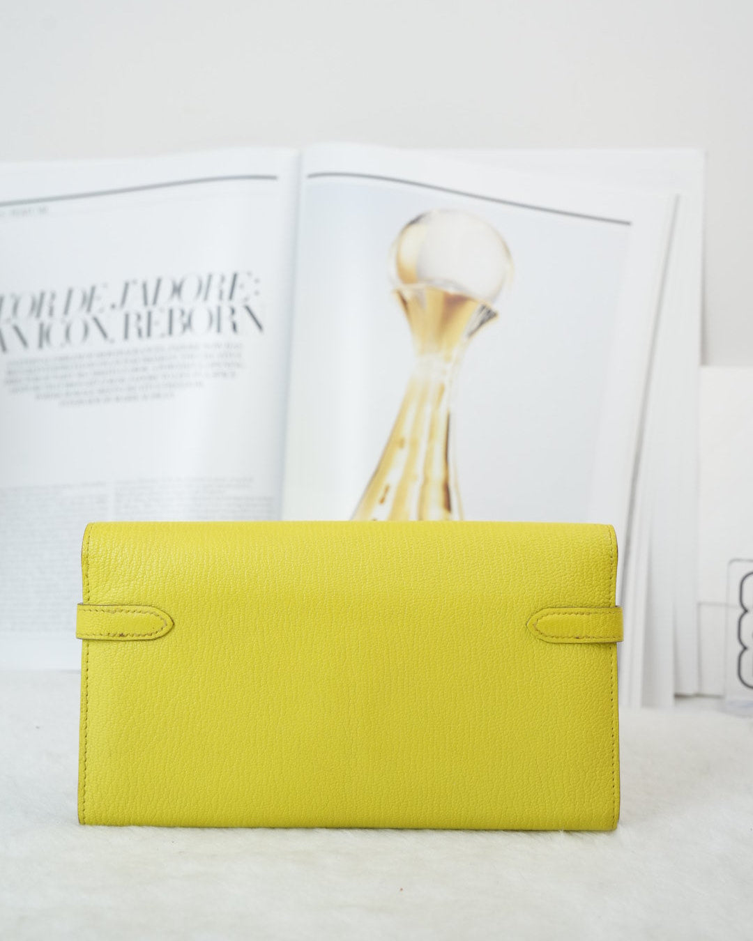 Hermès Kelly Classique To Go - Yellow - View 2