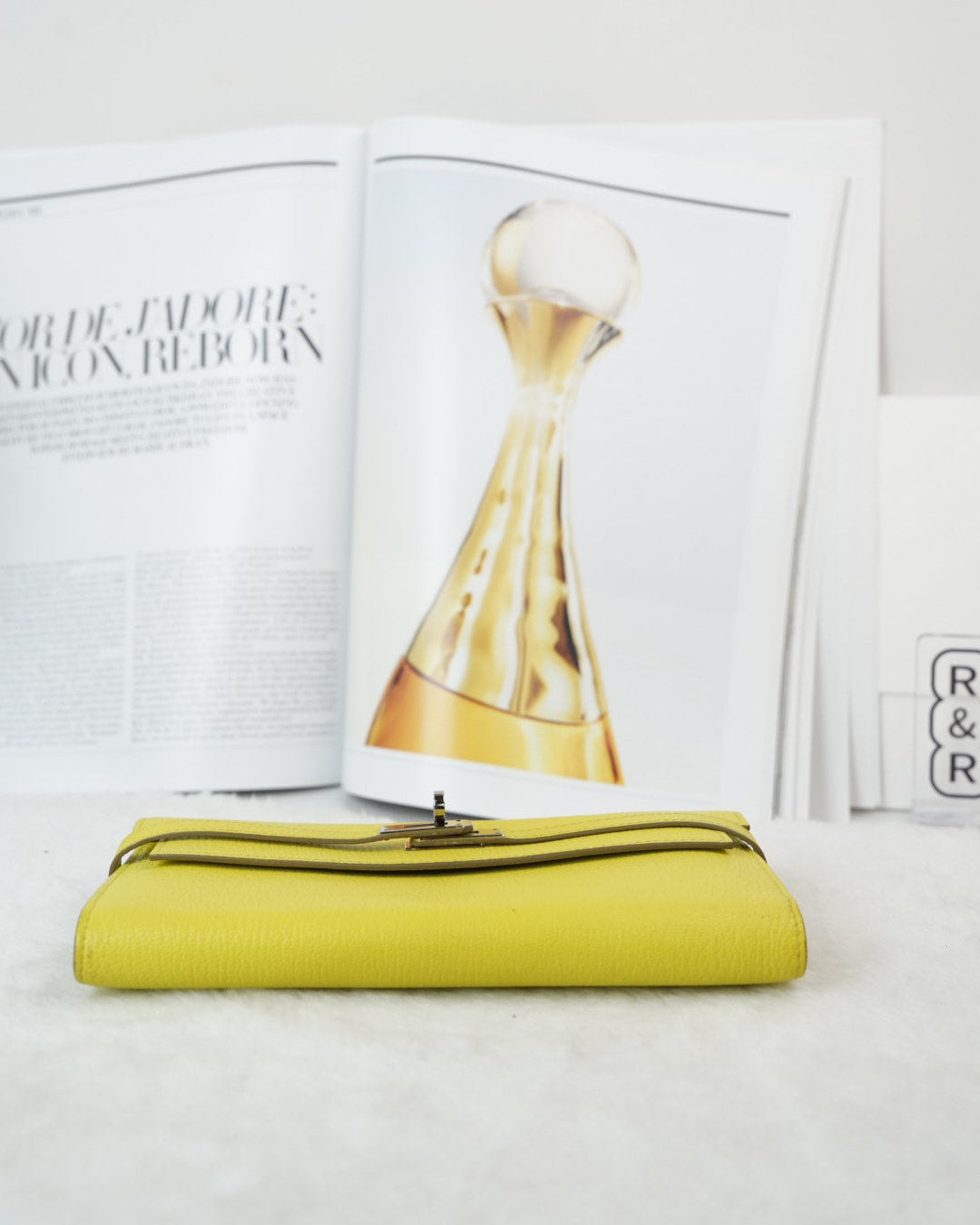 Hermès Kelly Classique To Go - Yellow - View 5