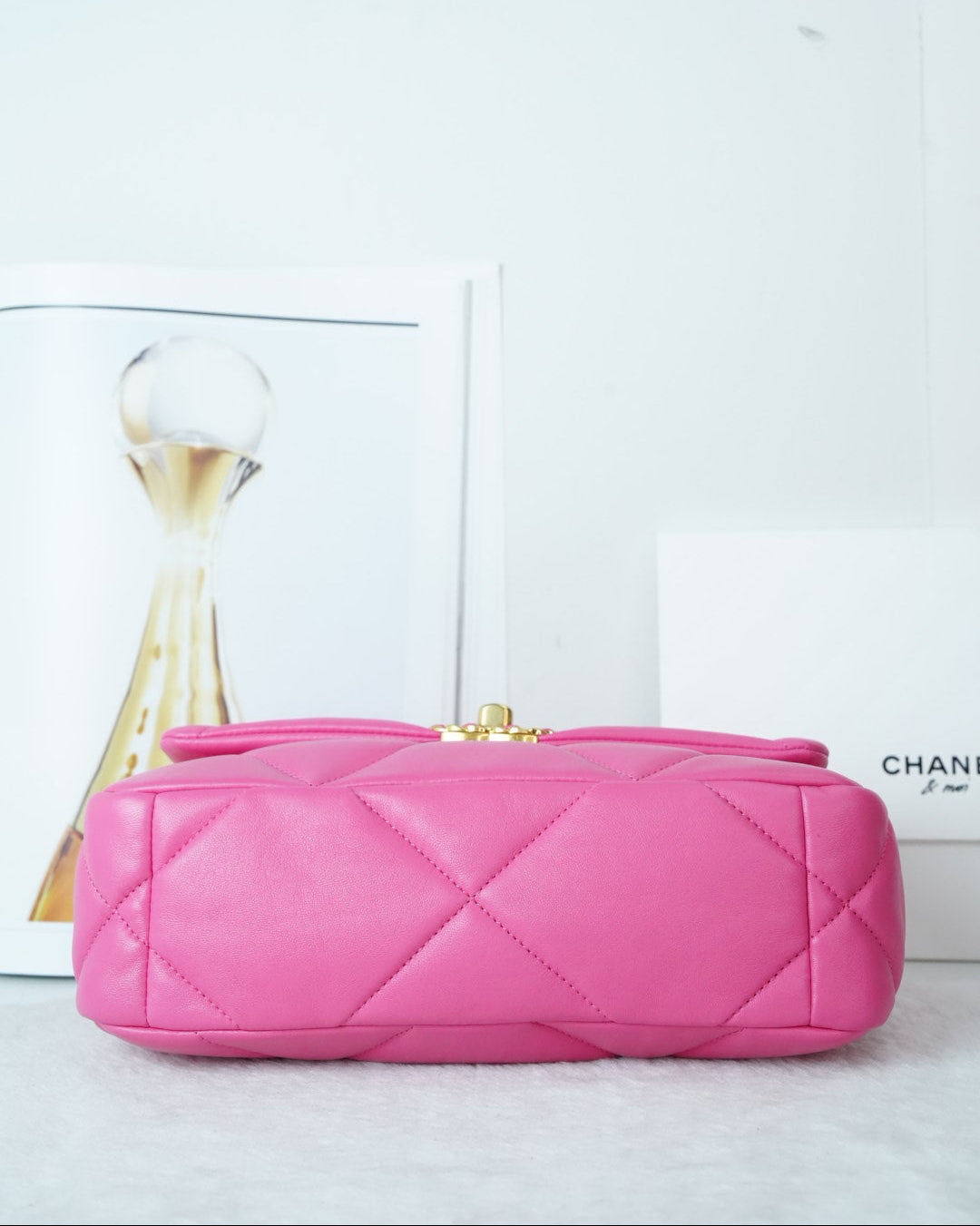Chanel 19 Flap Bag - Hot Pink - View 5