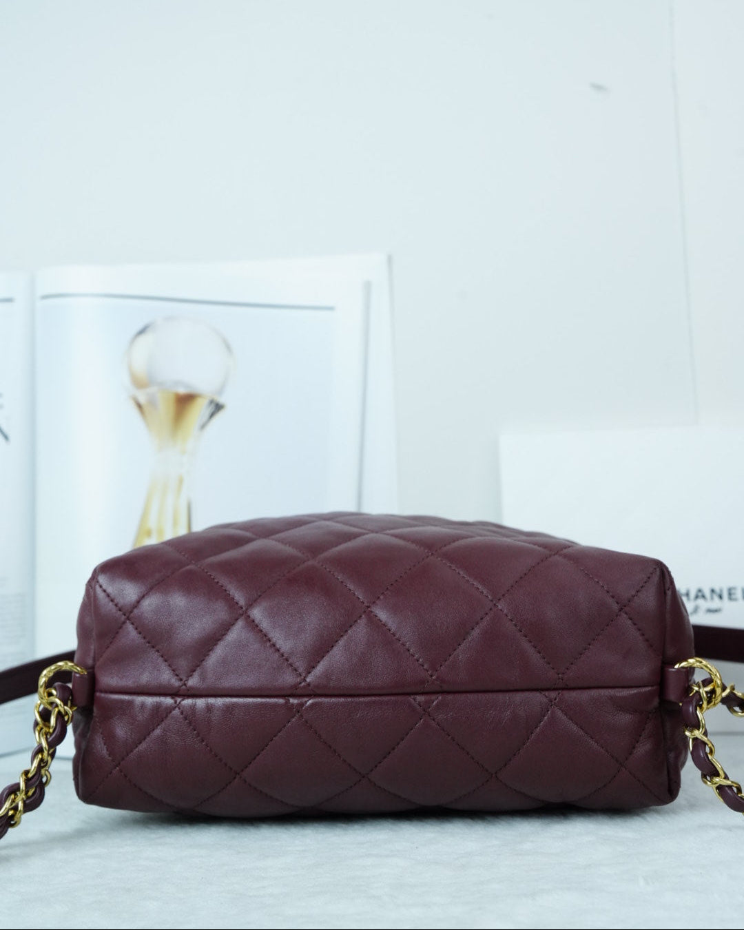 Chanel Hobo Bag - Burgundy - View 5