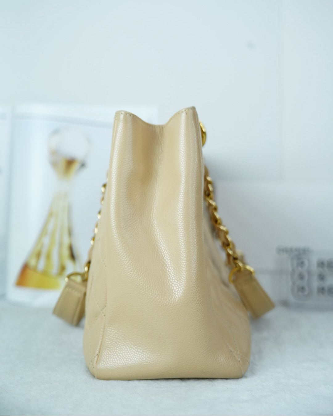 Chanel Grand Shopping Tote (GST) - Beige - View 4