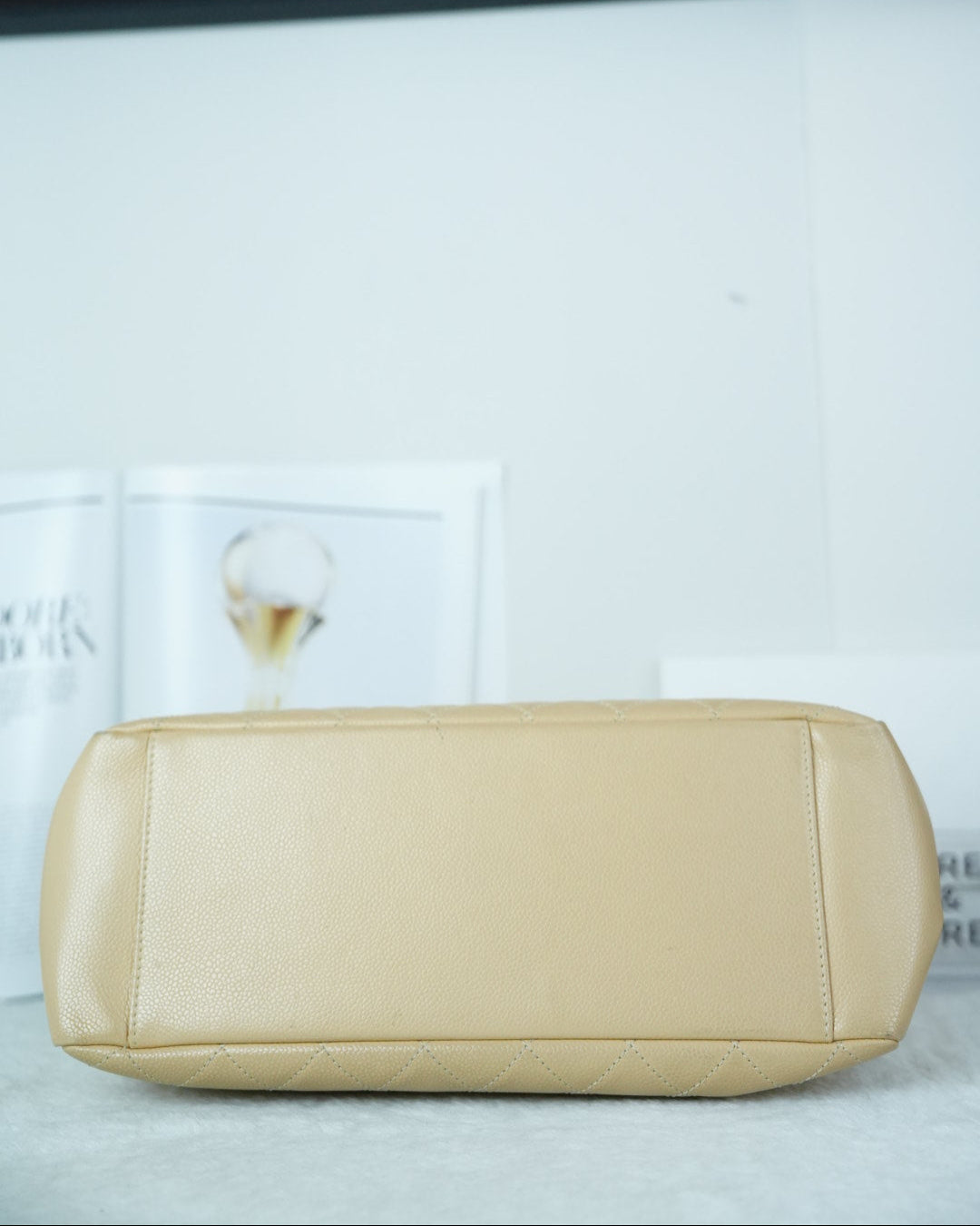 Chanel Grand Shopping Tote (GST) - Beige - View 5
