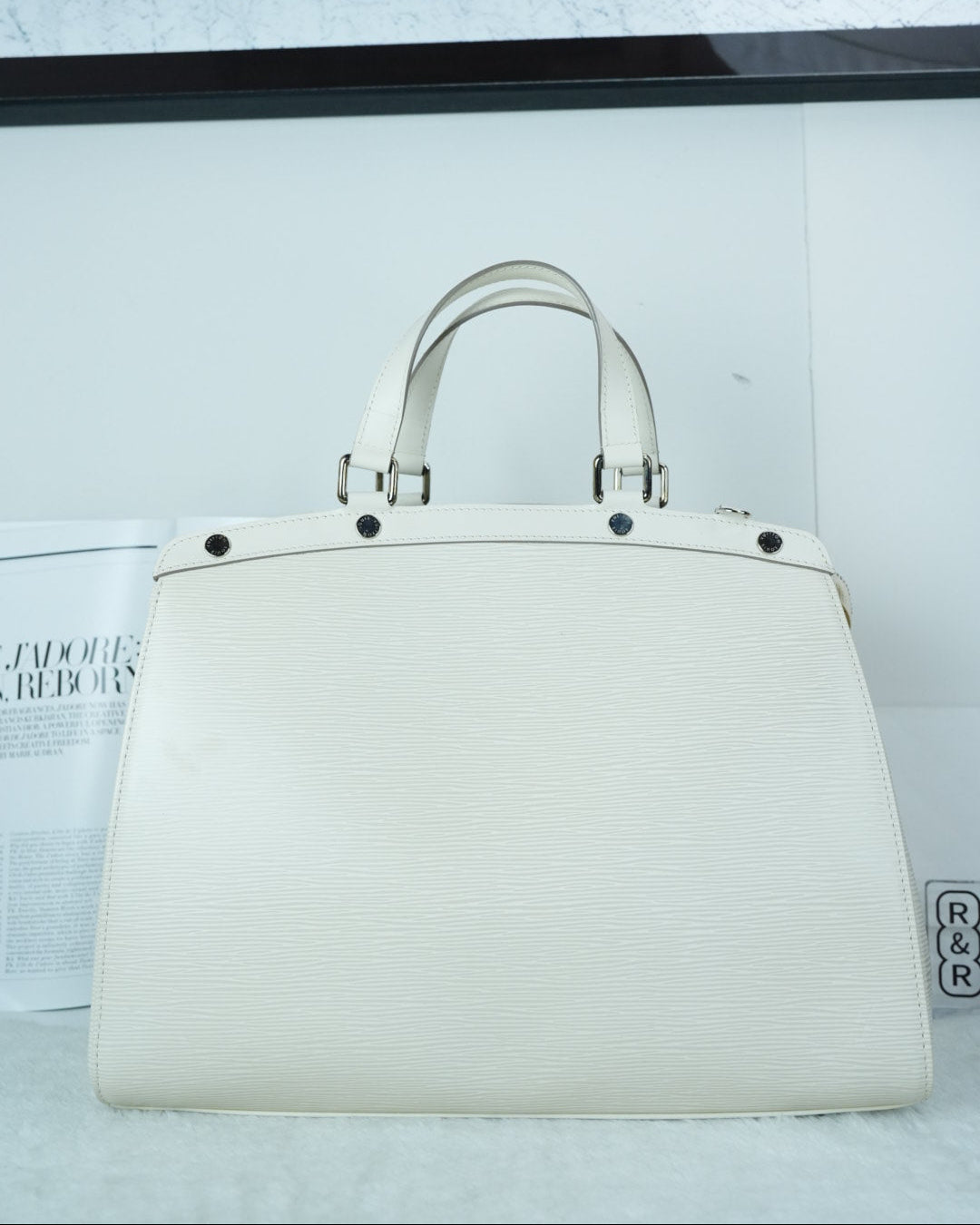 Louis Vuitton Brea MM Bag - White/ Ivory - View 2