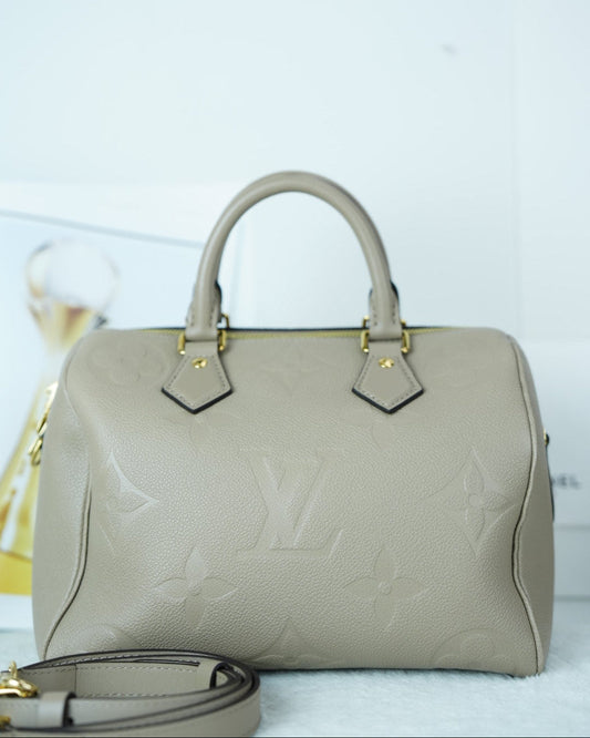 Louis Vuitton Speedy Bandoulière 25 Bag - Tourterelle - View 1