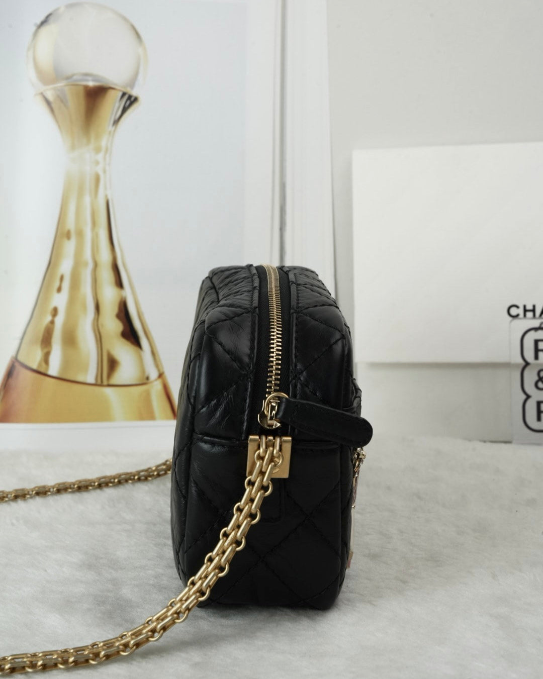 Chanel Lucky Charms Classic Flap bag - Black - View 3