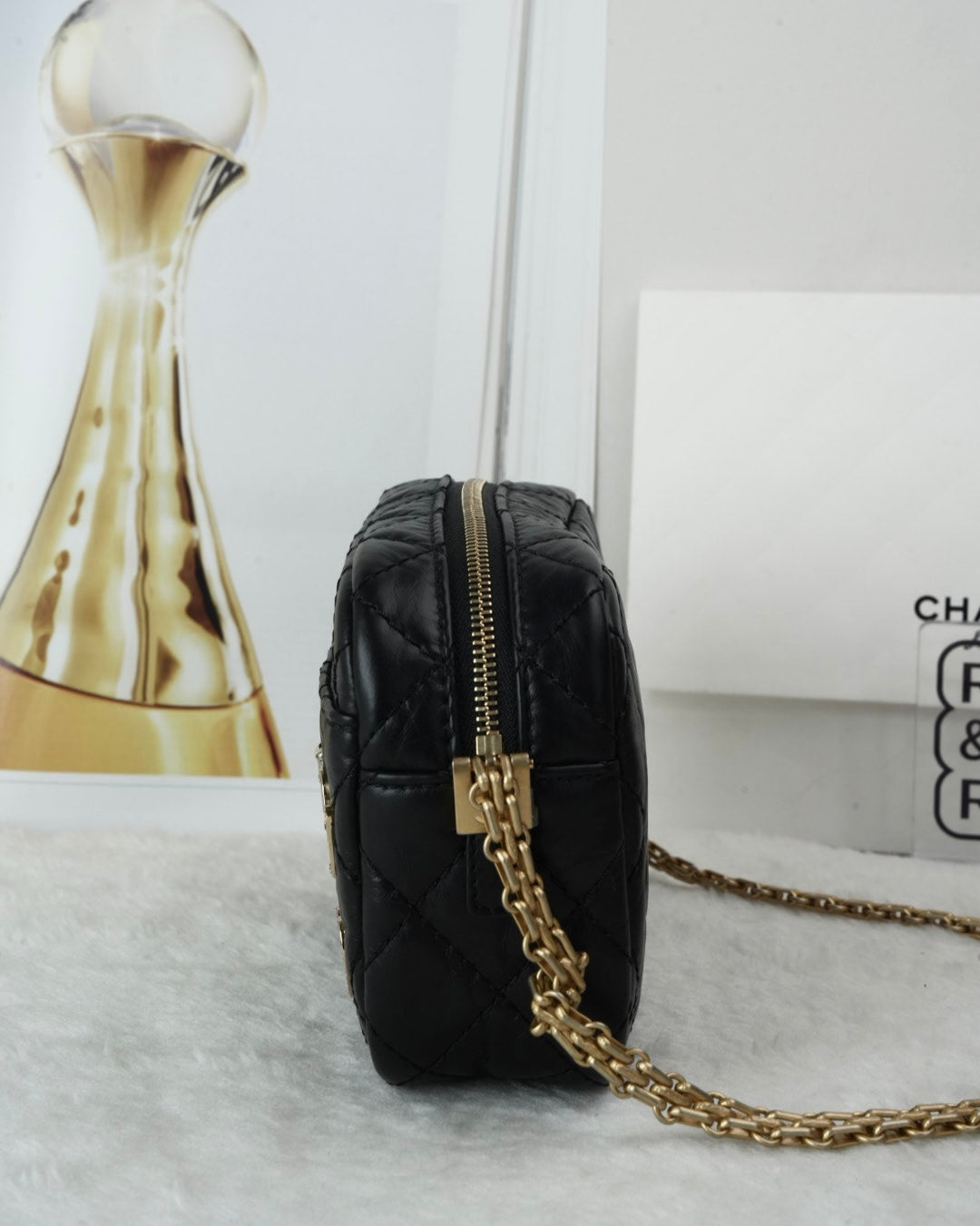 Chanel Lucky Charms Classic Flap bag - Black - View 4