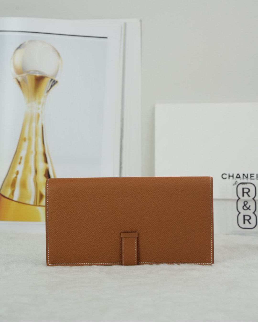 Hermès Béarn Long Wallet - Gold - View 2
