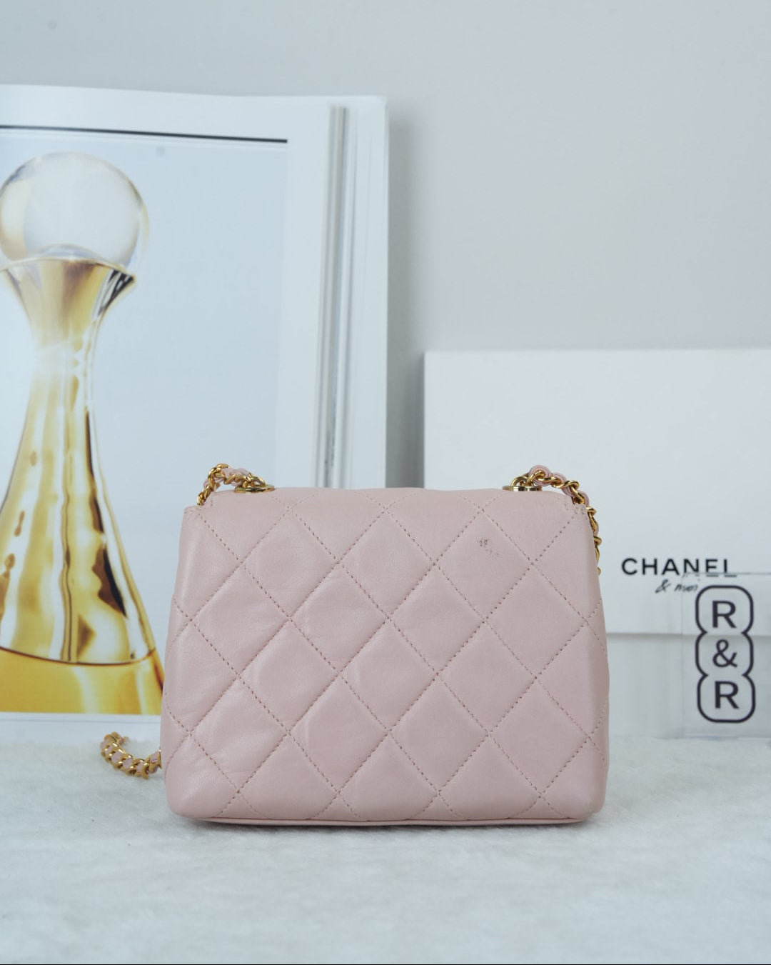 Chanel Mini Camellia Flap Bag - Pink - View 2