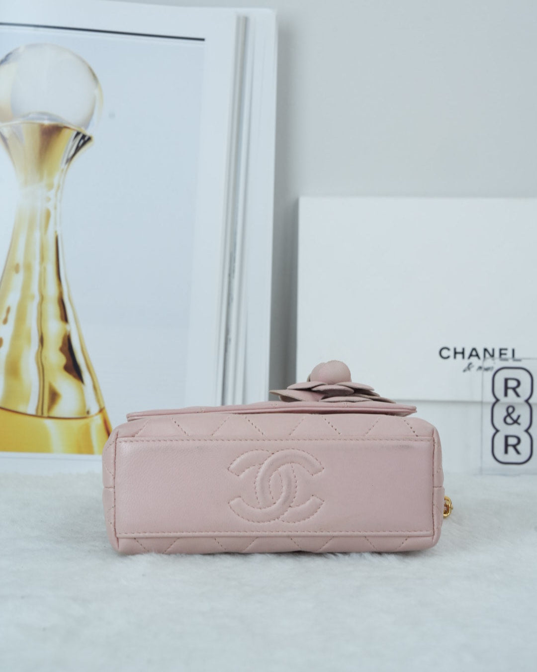 Chanel Mini Camellia Flap Bag - Pink - View 5