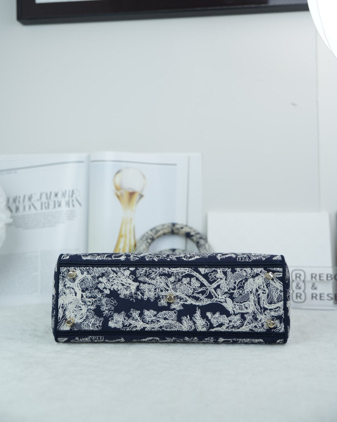 Dior Lady D-Lite Bag - Blue - View 5