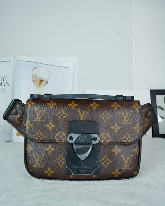 Louis Vuitton S Lock Sling Bag - Brown - View 1