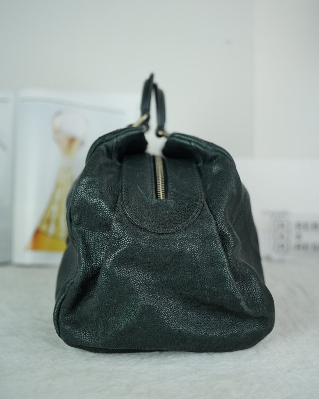 Chanel Wild Stitch Boston Bag - Black - View 4