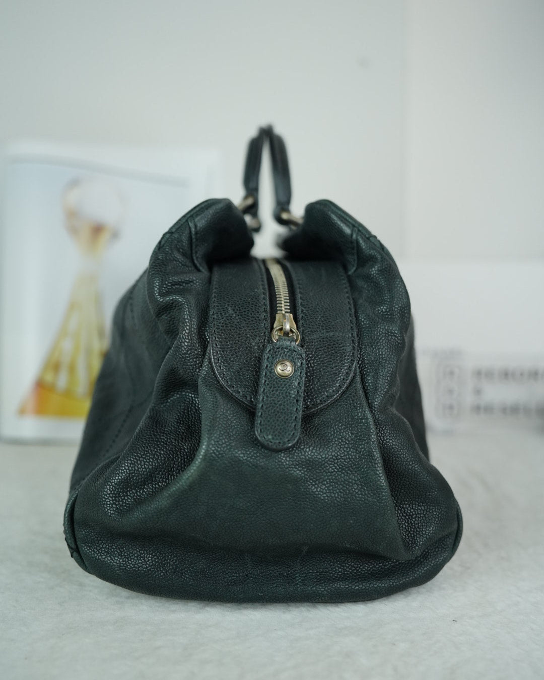 Chanel Wild Stitch Boston Bag - Black - View 3
