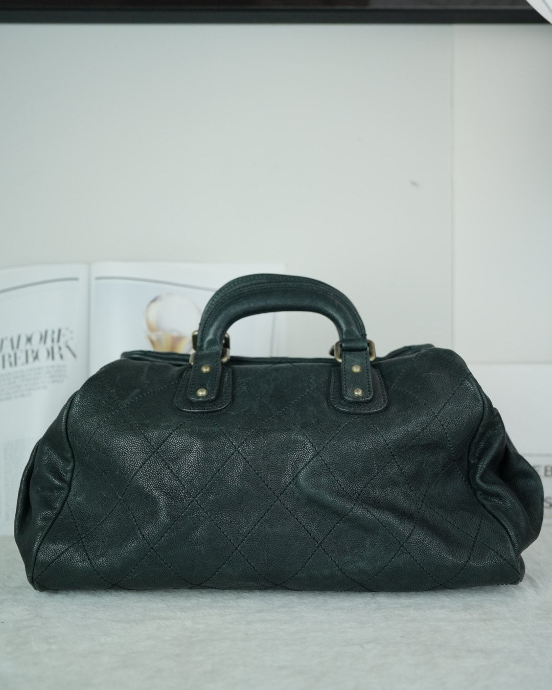 Chanel Wild Stitch Boston Bag - Black - View 2