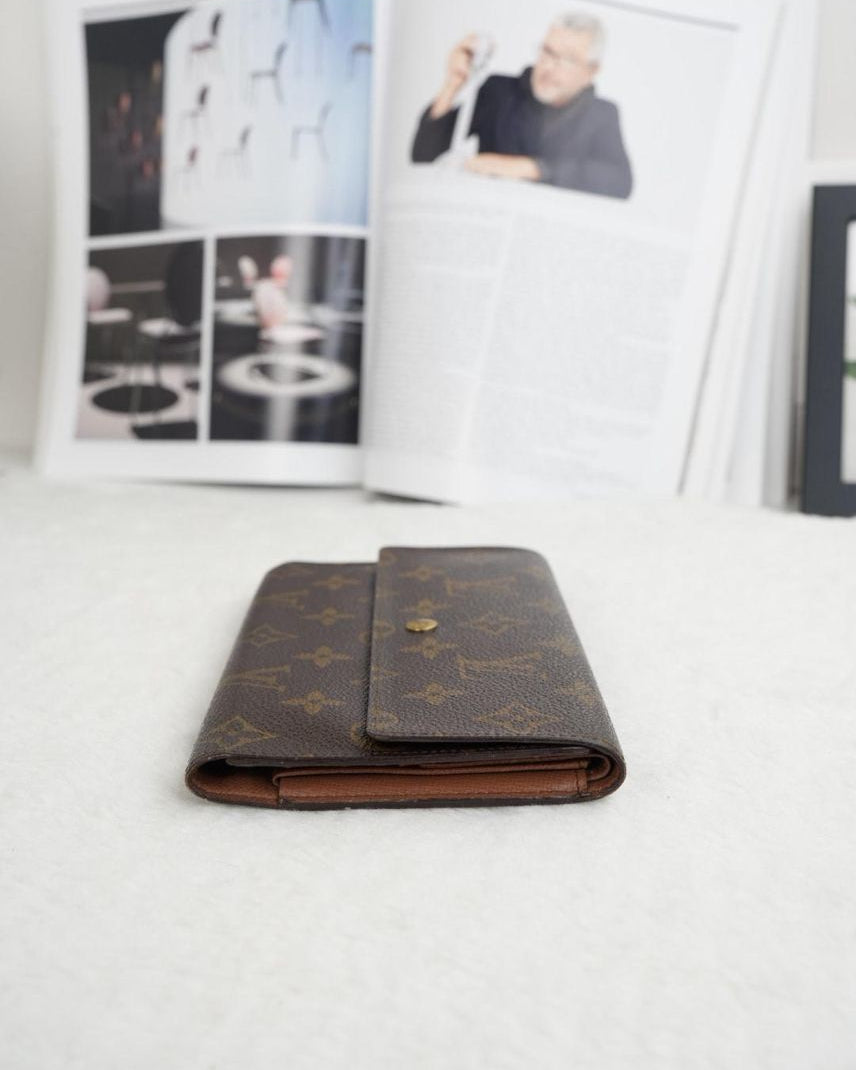 Louis Vuitton Portefeuille Sarah Wallet - Monogram Canvas - View 4