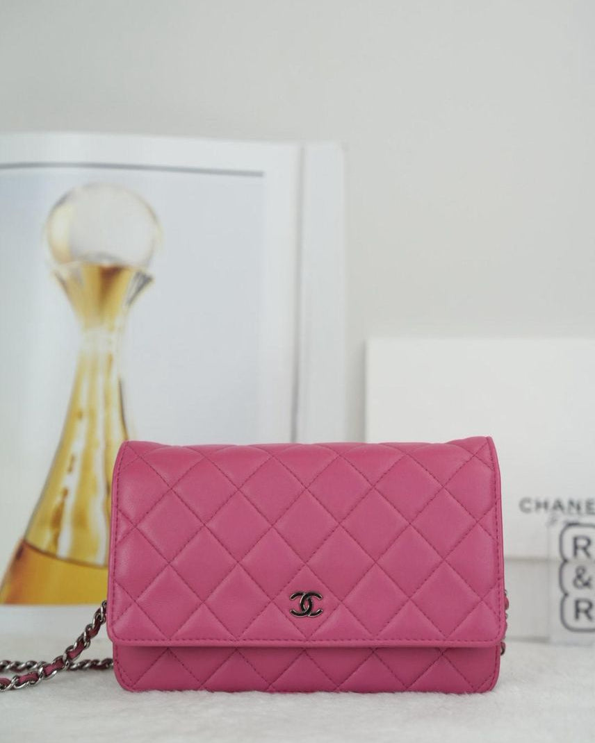 Chanel Wallet On Chain - Rose Pink - View 1