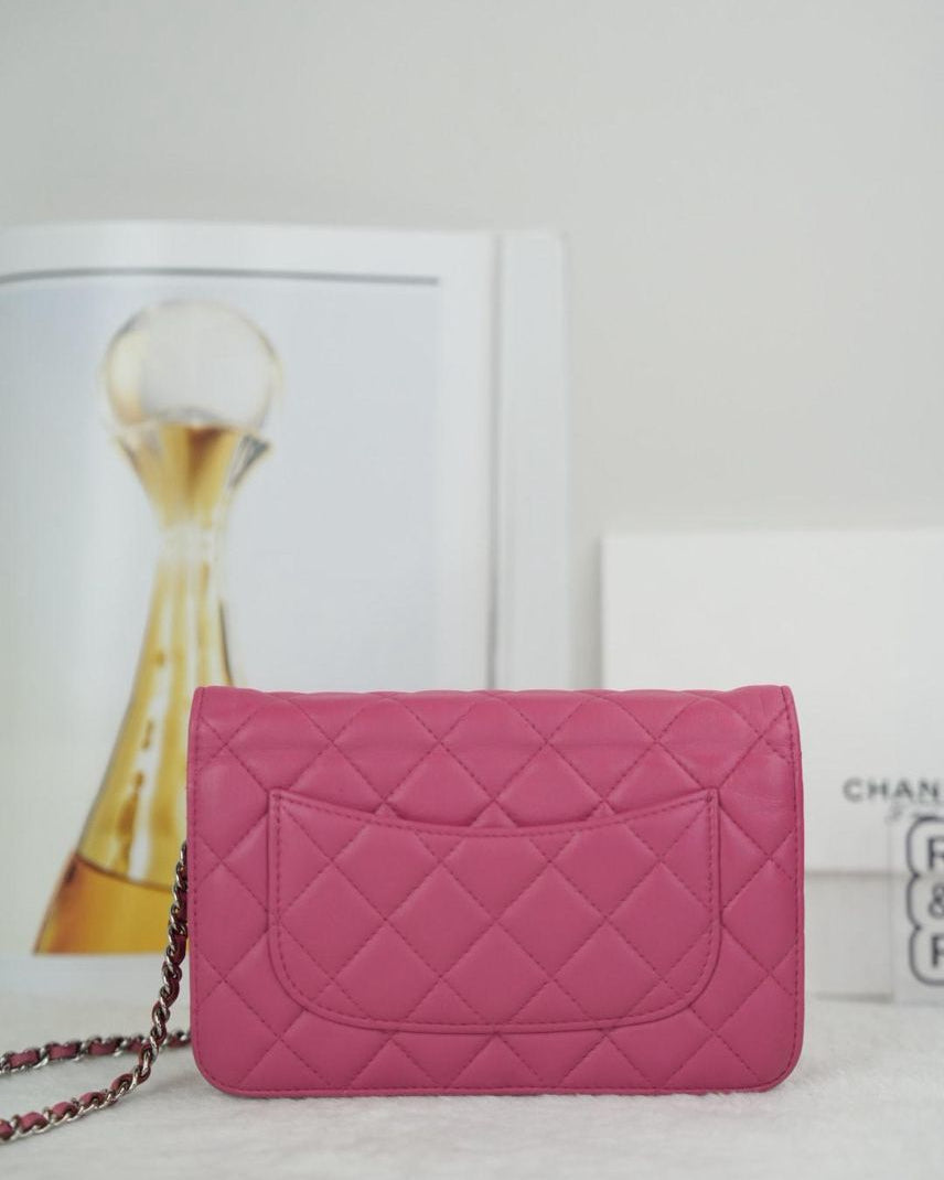Chanel Wallet On Chain - Rose Pink - View 2