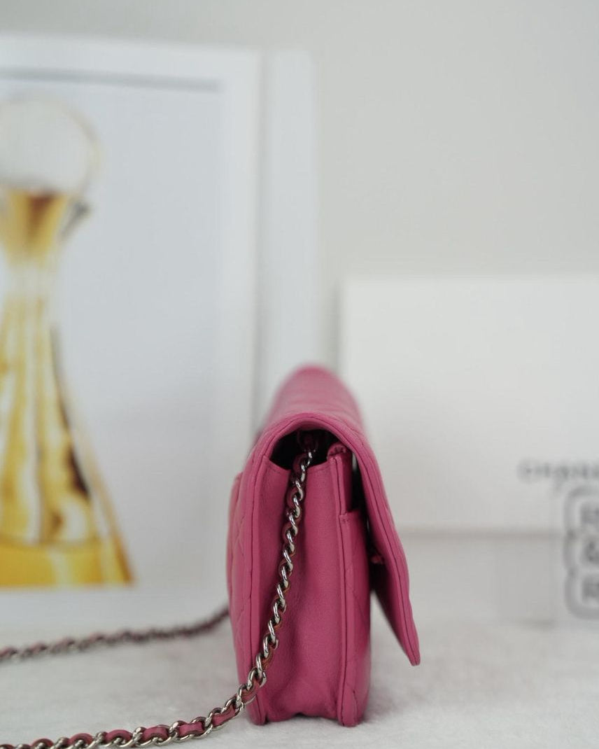 Chanel Wallet On Chain - Rose Pink - View 3