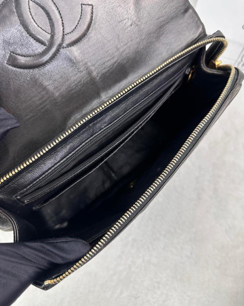 Chanel Matelassé Backpack - Black - View 6