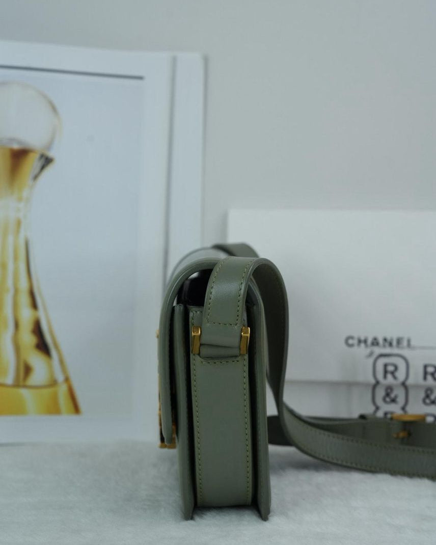 Saint Laurent Solferino Bag - Green - View 3