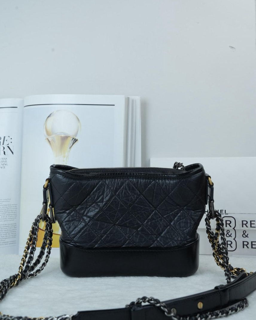 Chanel Gabrielle Small Hobo - Black - View 2
