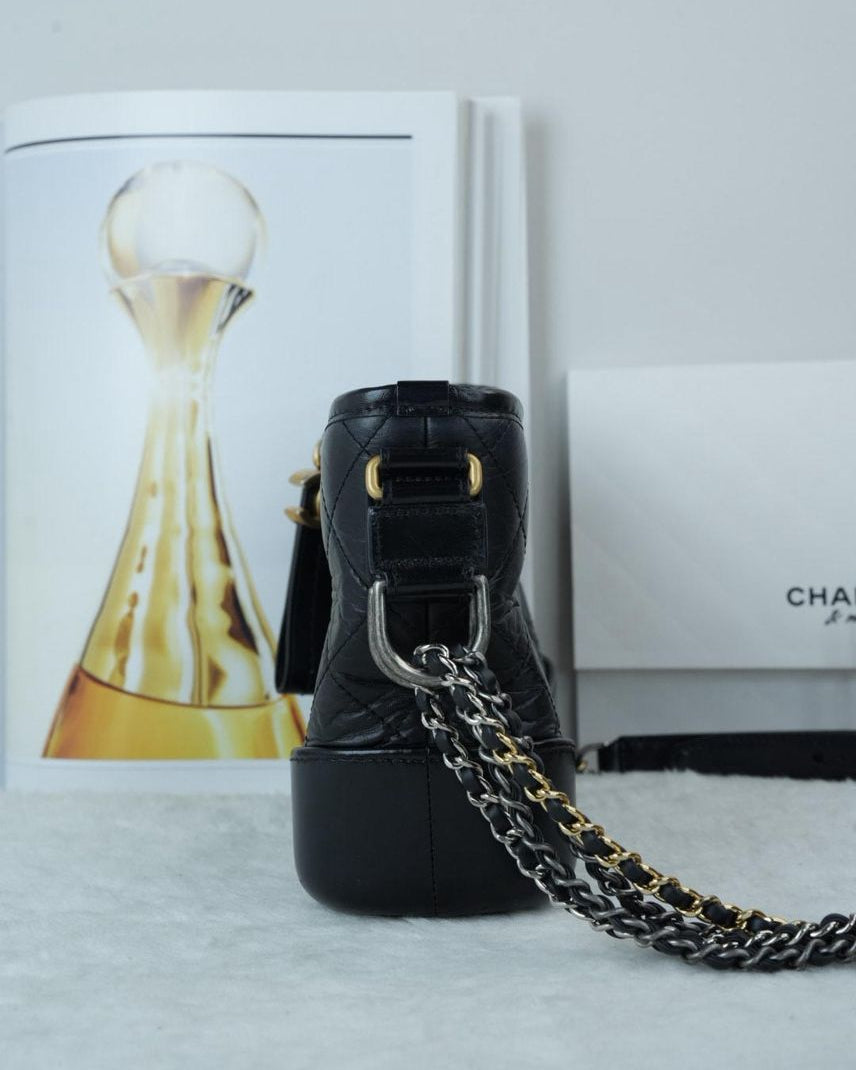 Chanel Gabrielle Small Hobo - Black - View 3