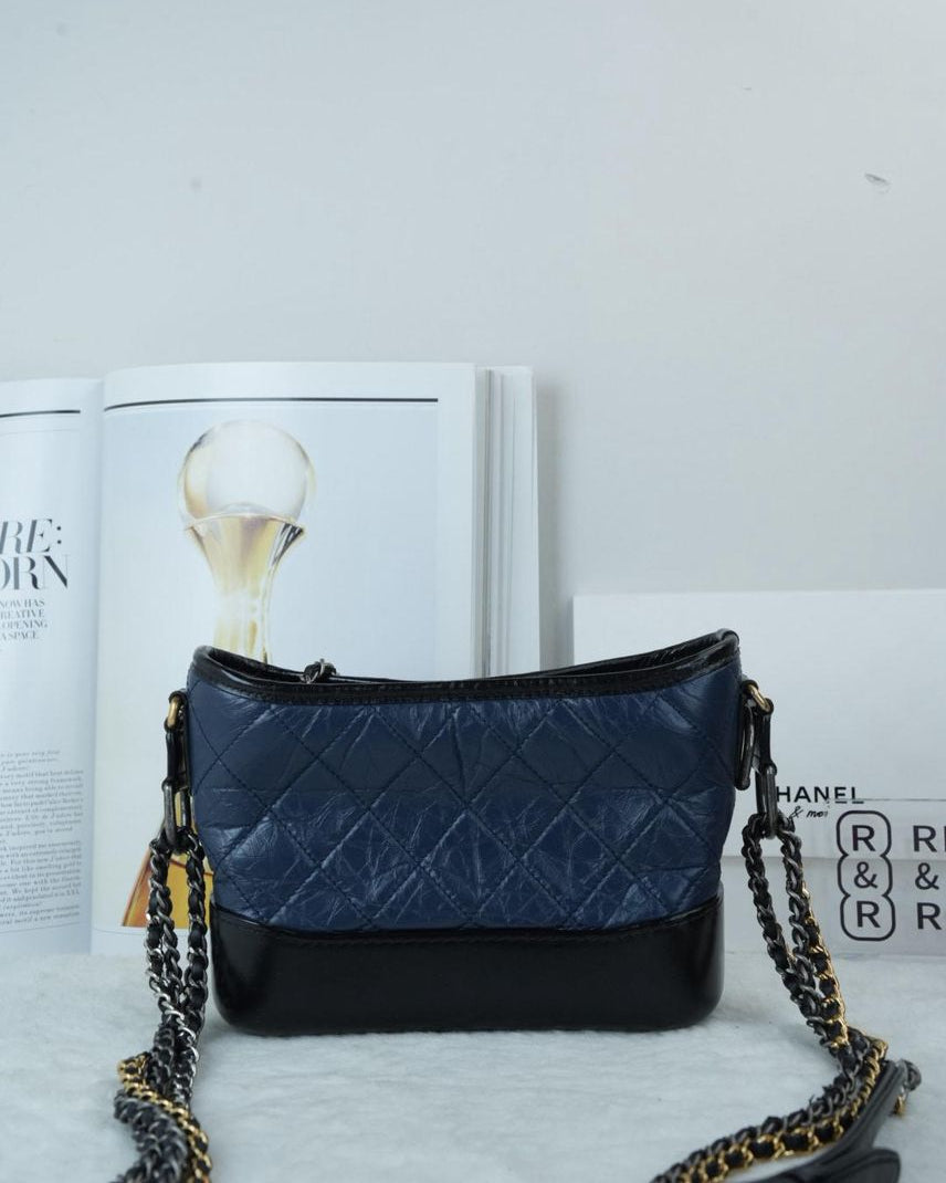Chanel Gabrielle Small Hobo - Deep Blue - View 2