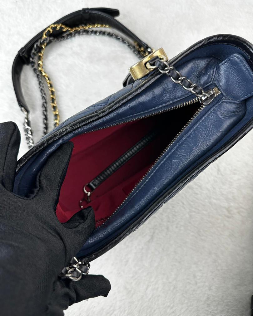 Chanel Gabrielle Small Hobo - Deep Blue - View 6