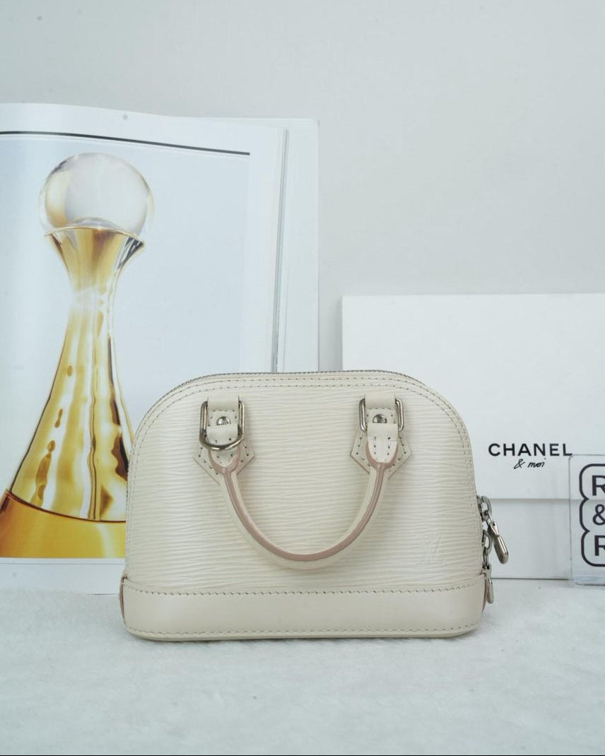 Louis Vuitton Alma BB Bag - White - View 1