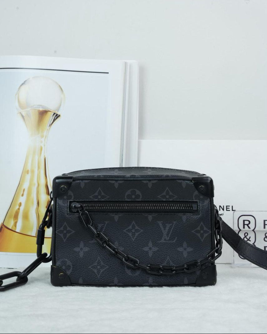 Louis Vuitton Soft Trunk - Monogram Black - View 1