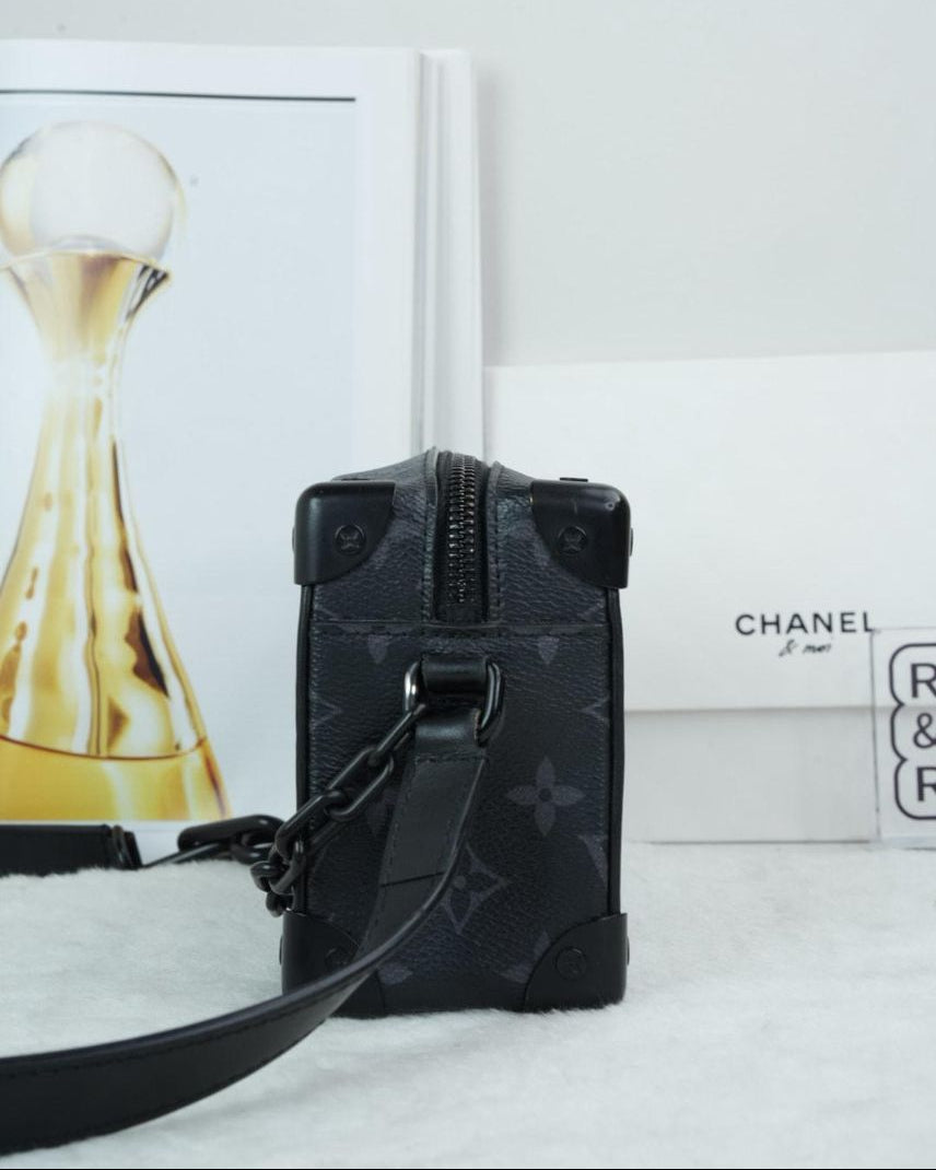 Louis Vuitton Soft Trunk - Monogram Black - View 3