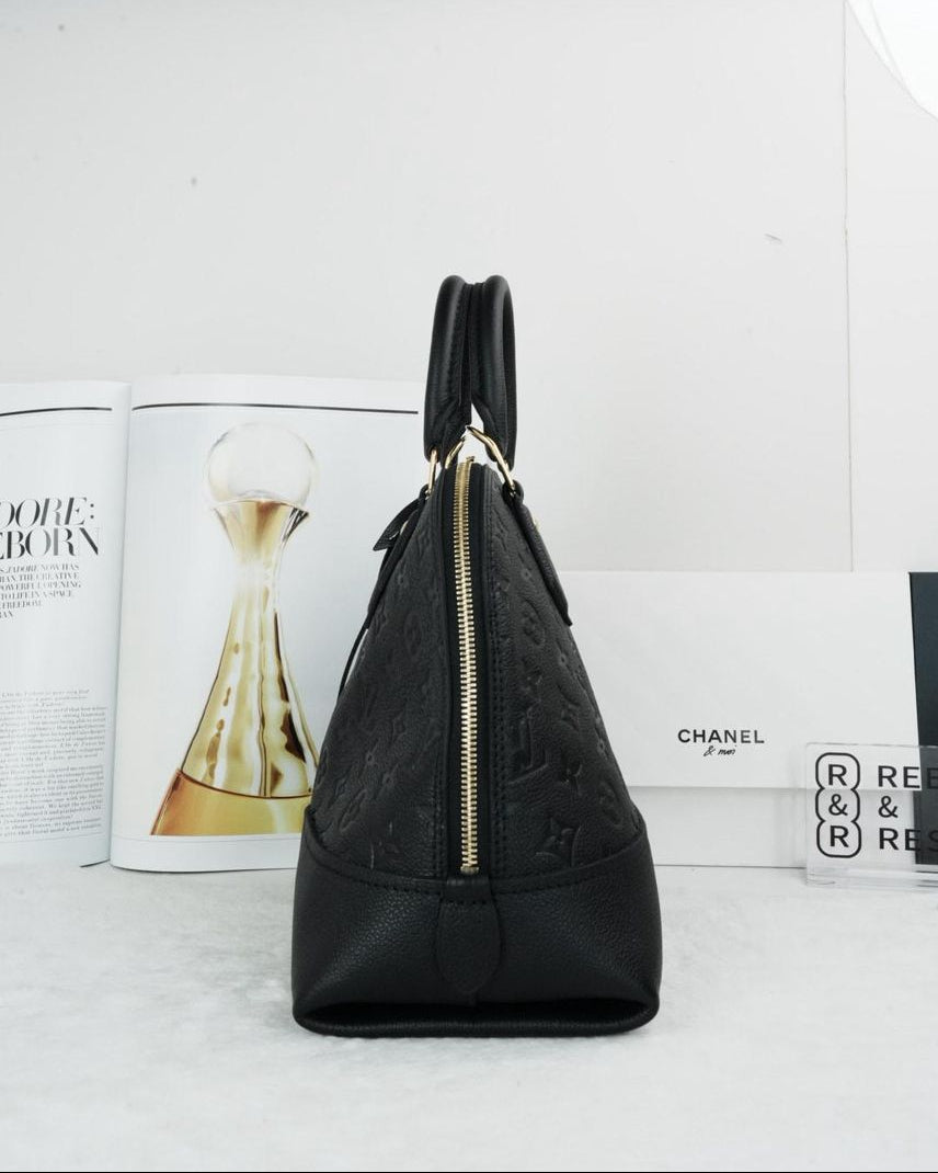Louis Vuitton Alma PM Bag - Black - View 3