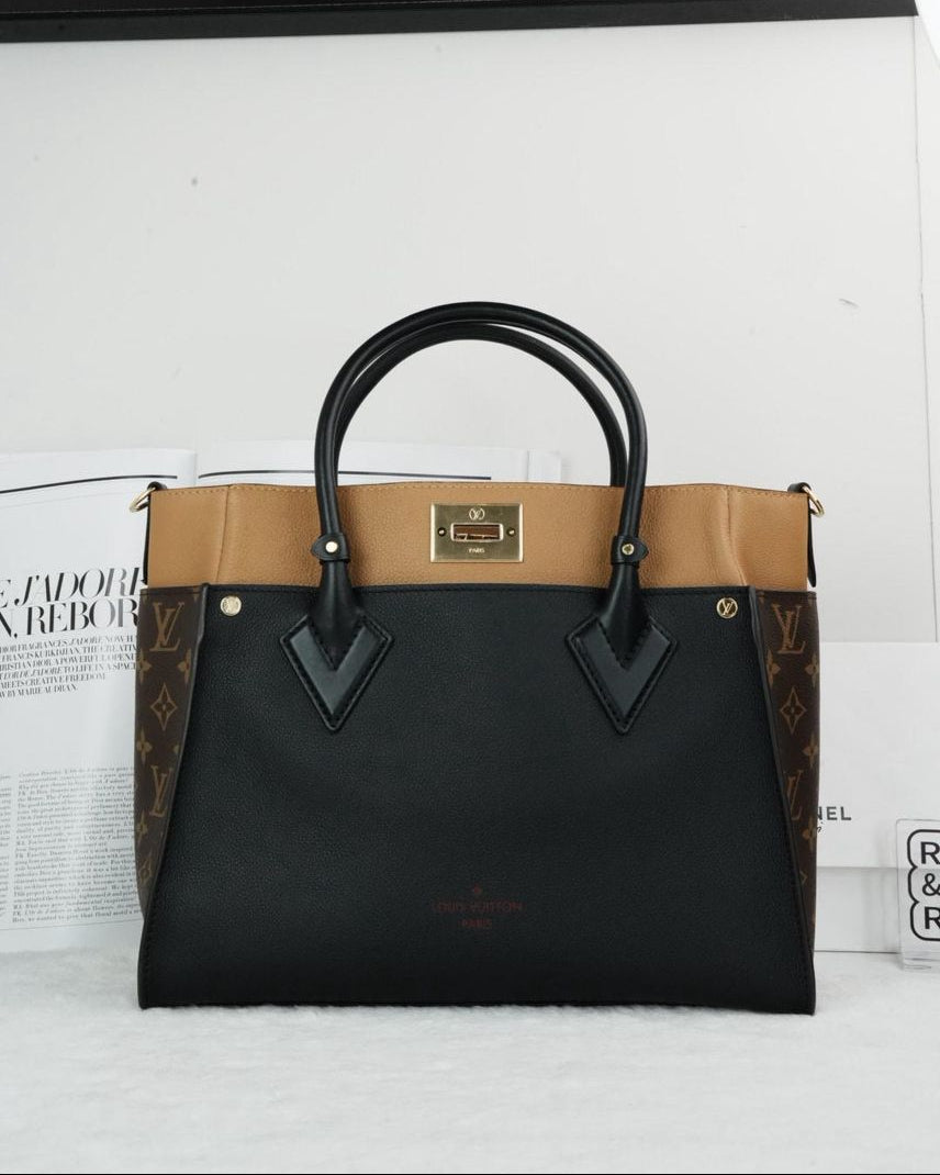 Louis Vuitton Oh My Side MM Bag - Black - View 1