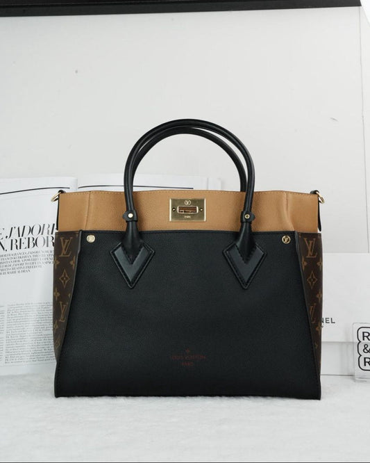 Louis Vuitton Oh My Side MM Bag - Black - View 1