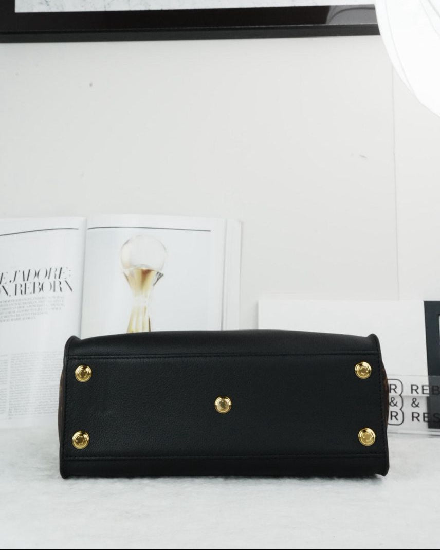 Louis Vuitton Oh My Side MM Bag - Black - View 5