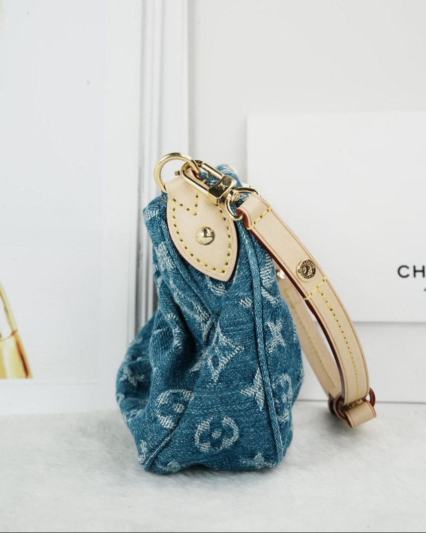 Louis Vuitton Pochette Valley - Denim - View 4