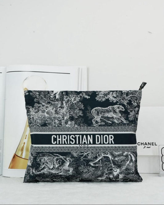 Dior Toile de Jouy Pochette - Oblique - View 1