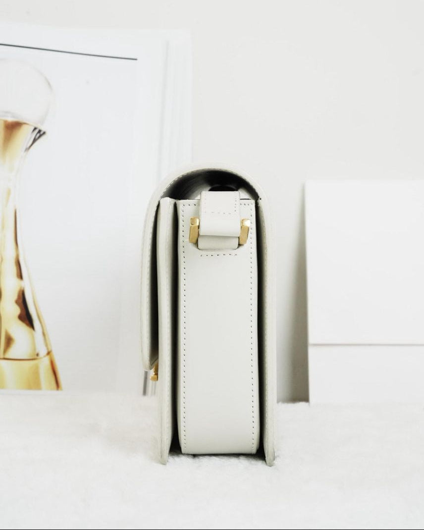 Saint Laurent Solferino Bag - White - View 3