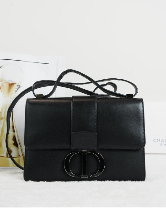 Dior 30 Montaigne Bag - Black - View 1