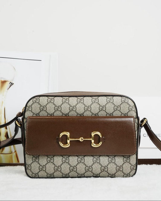 Gucci Horsebit Small Camera Bag - Ophidia Gucci - View 1
