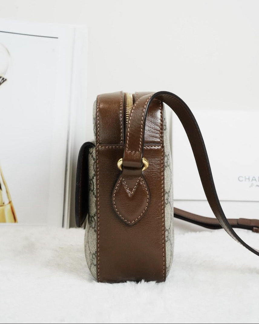 Gucci Horsebit Small Camera Bag - Ophidia Gucci - View 3