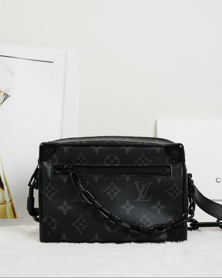 Louis Vuitton Soft Trunk - Black Monogram - View 1