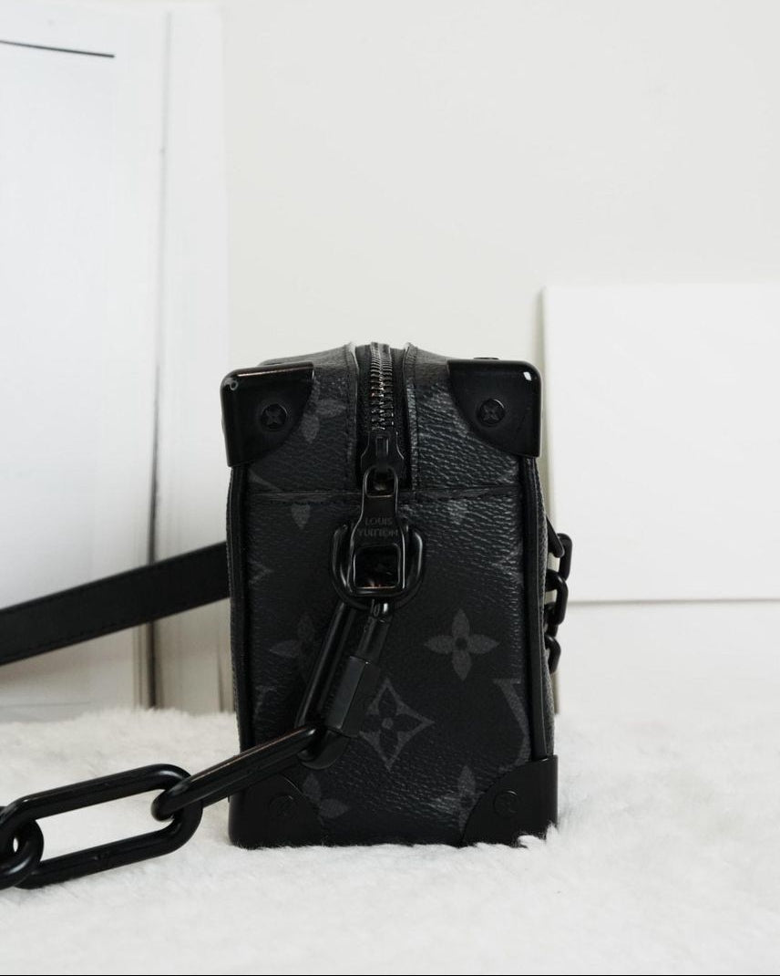 Louis Vuitton Soft Trunk - Black Monogram - View 3